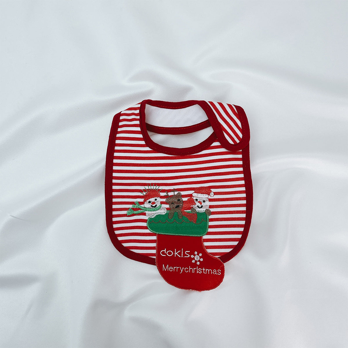 Mellow Baby Christmas Single Bib