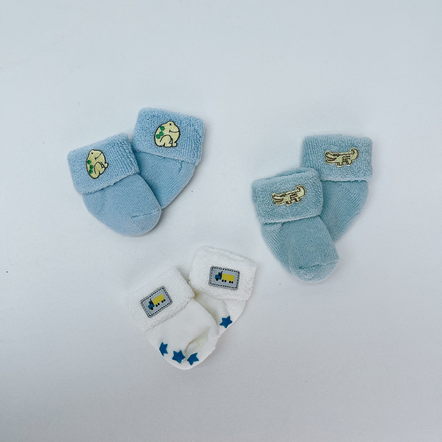 Mellow Baby Boy Assorted Socks (0-6 month)