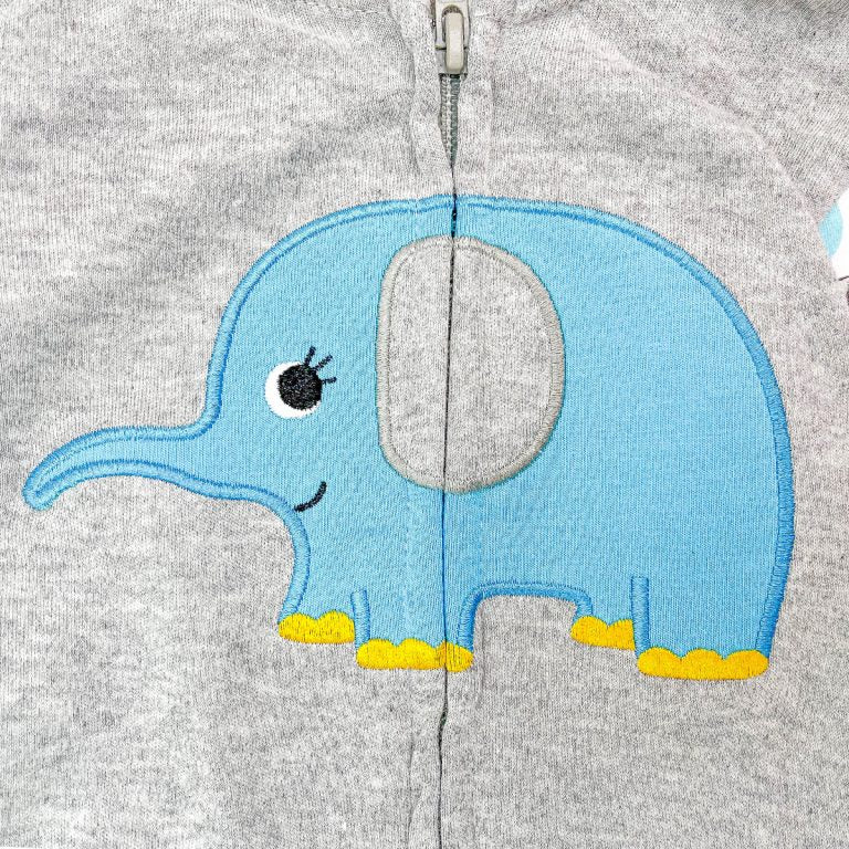 Mellow Grey Elephant Jacket