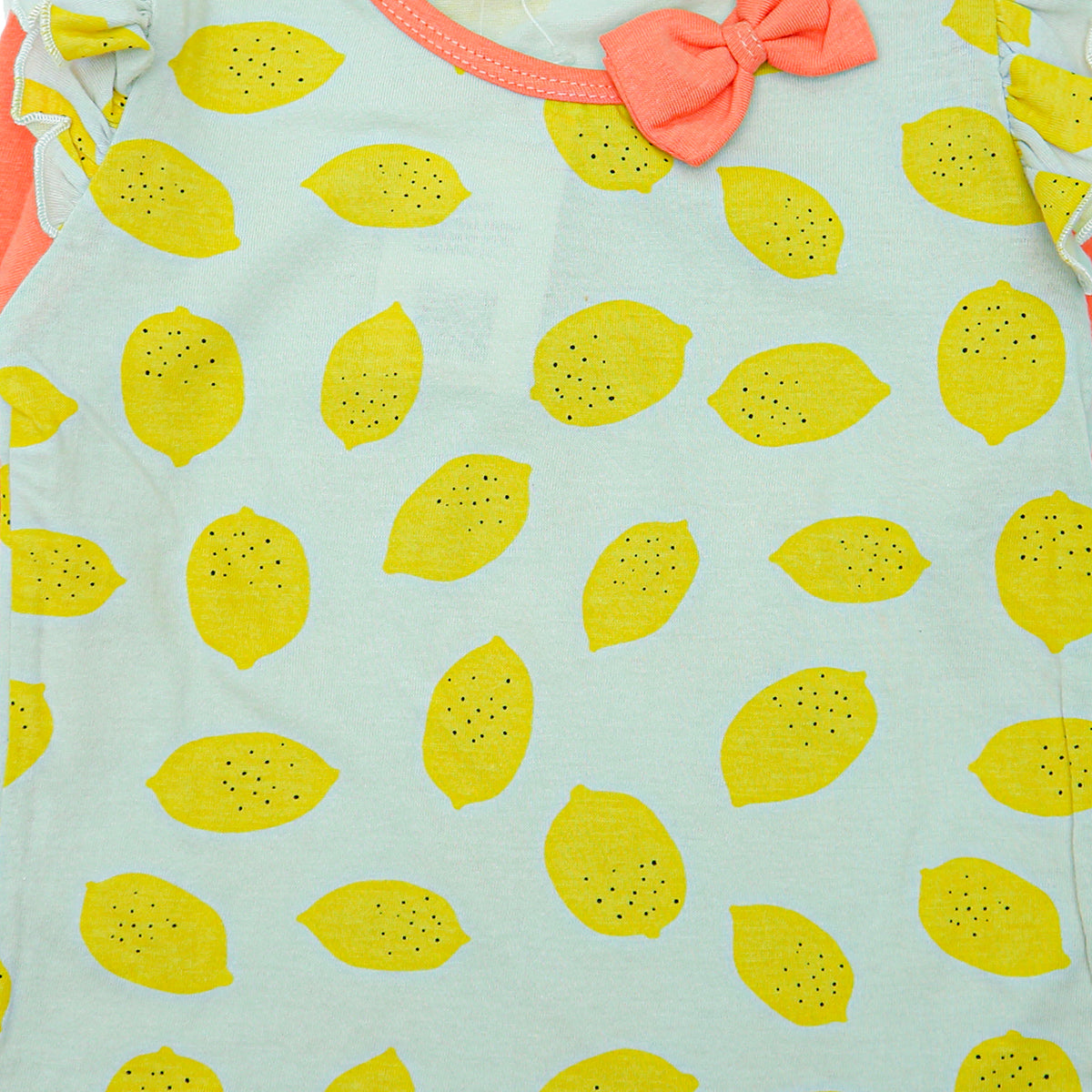 Mellow Baby Peachy Lemon Print Sleepwear
