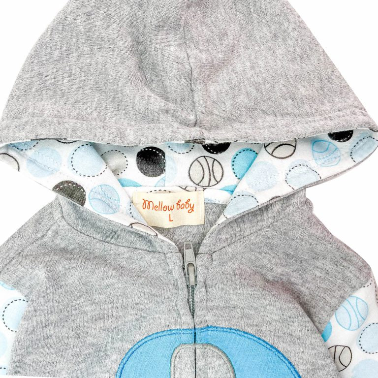 Mellow Grey Elephant Jacket