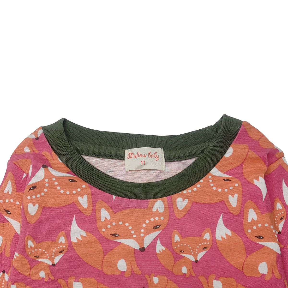 Mellow Baby Fox Print Sleepwear
