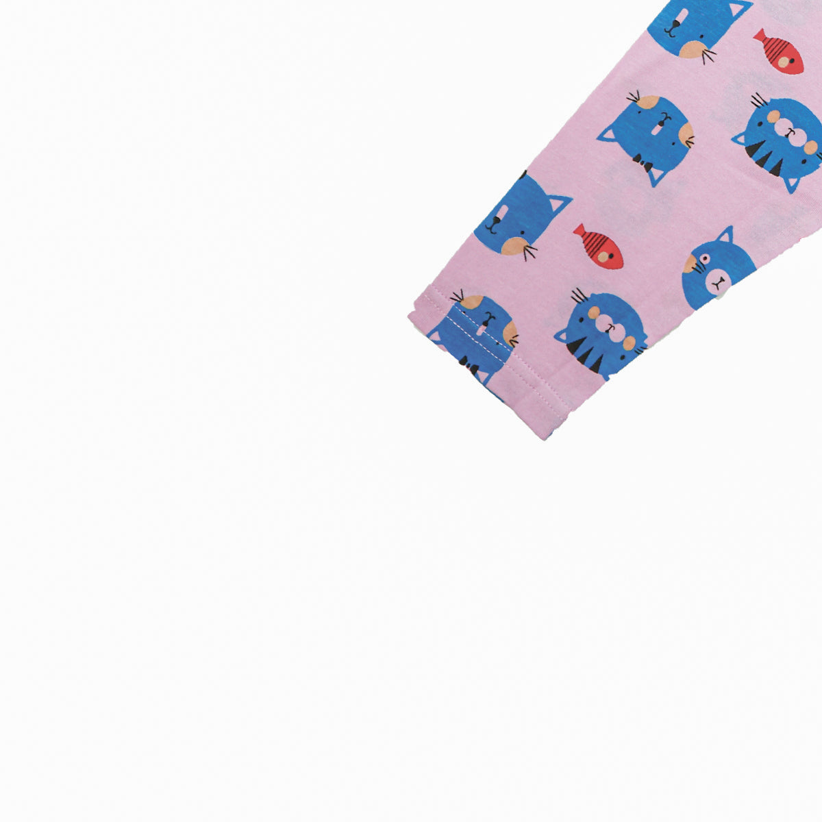 Mellow Keyla the Cat Purple Sleepwear