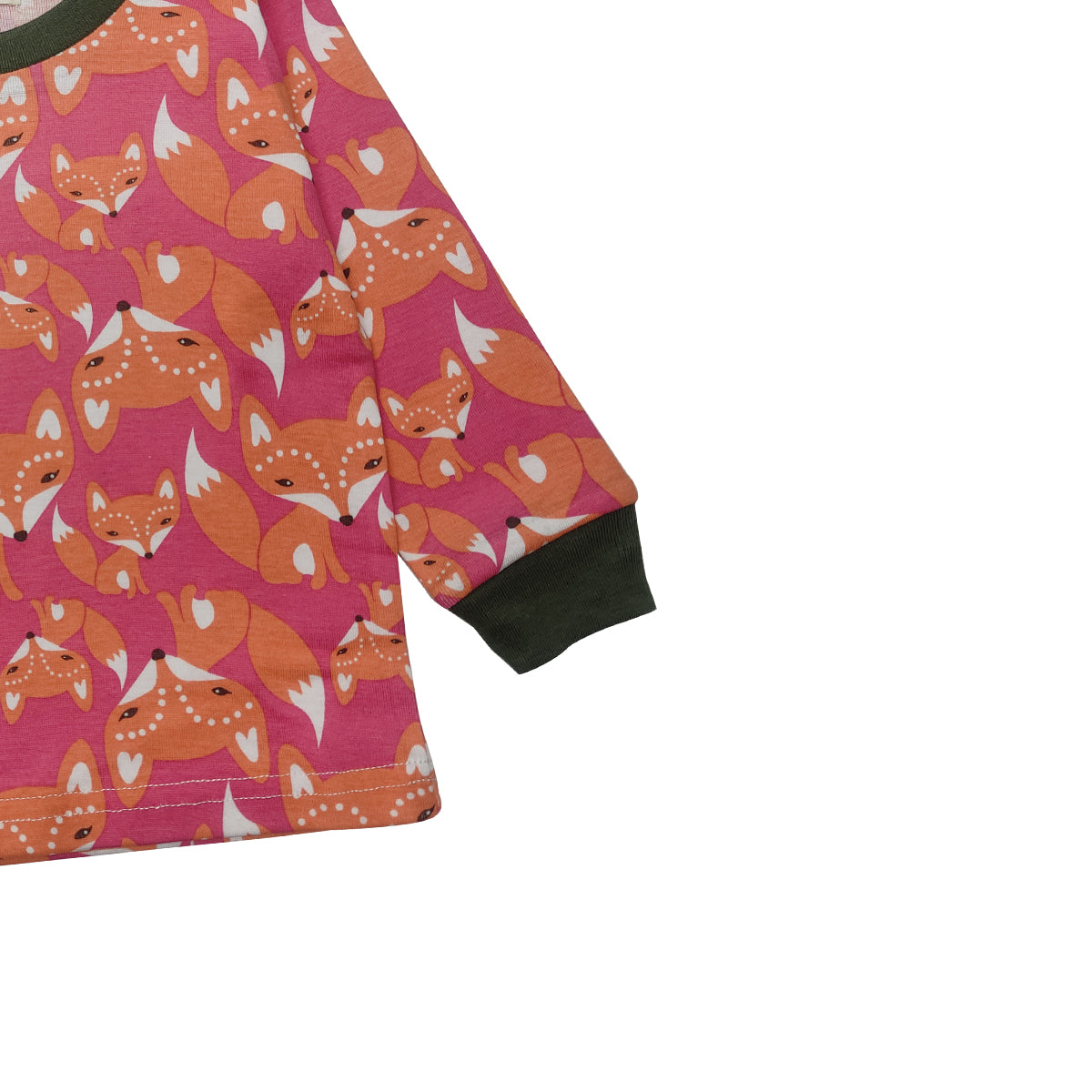 Mellow Baby Fox Print Sleepwear