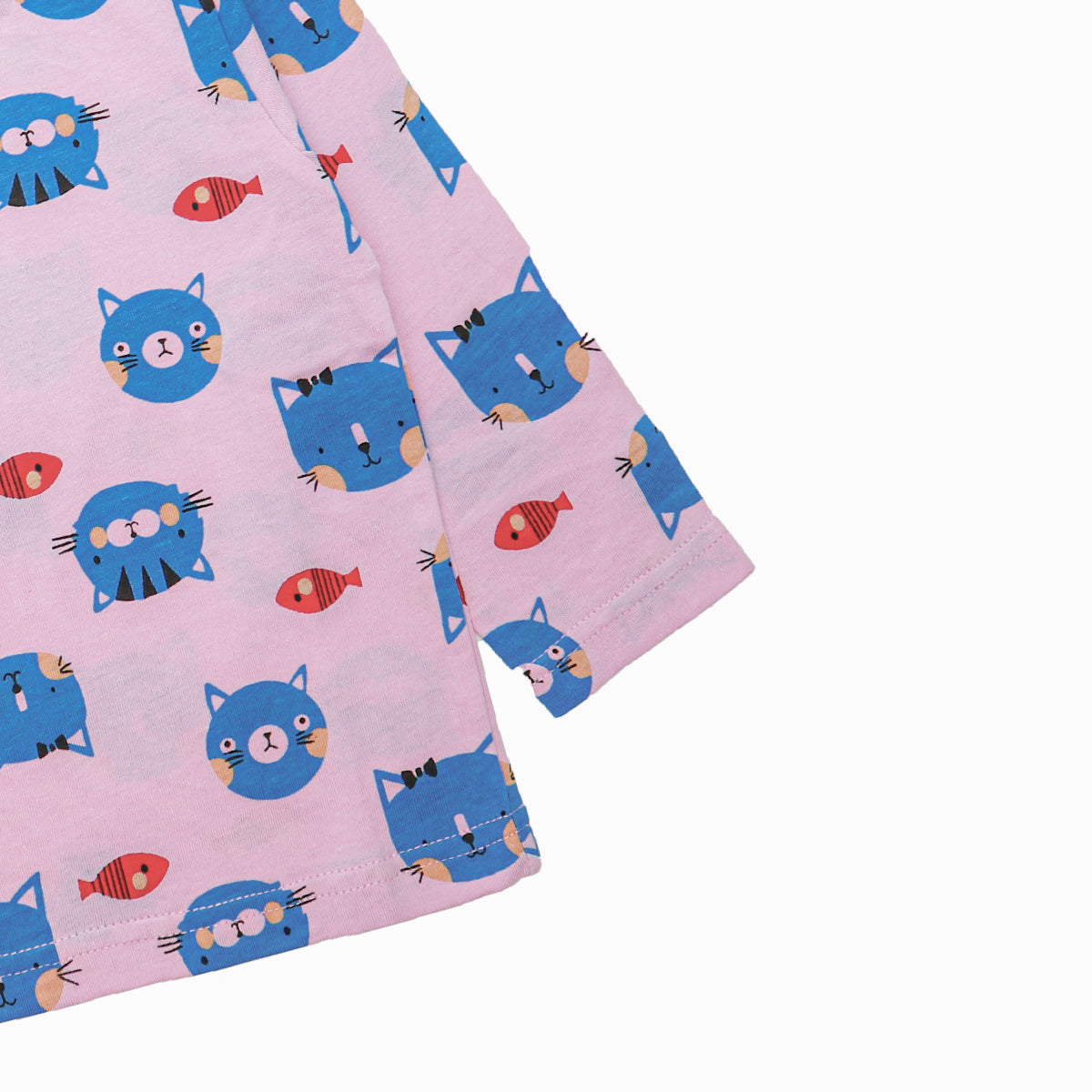 Mellow Keyla the Cat Purple Sleepwear