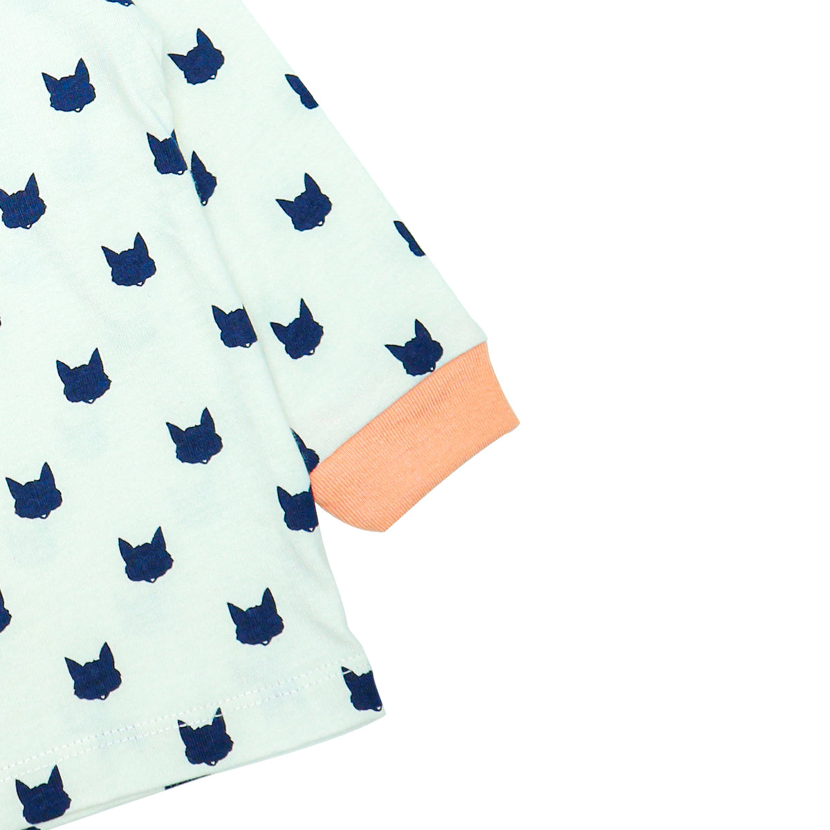 Mellow Baby Cat Print Sleepwear