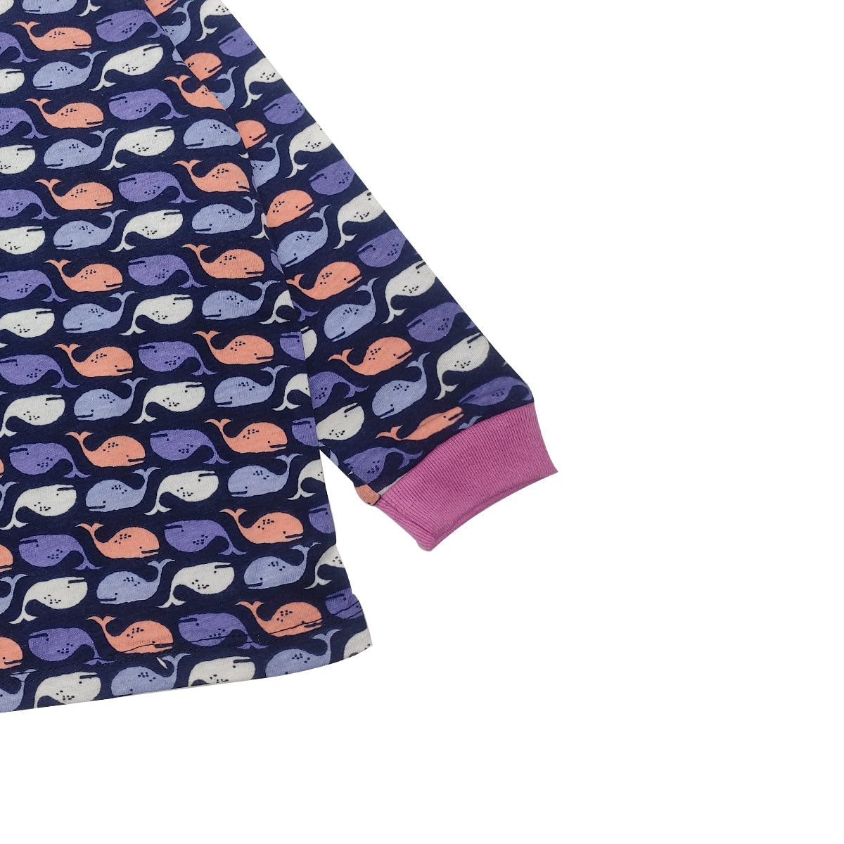 Mellow Baby Whale Print Sleepwear