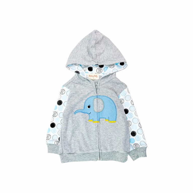 Mellow Grey Elephant Jacket