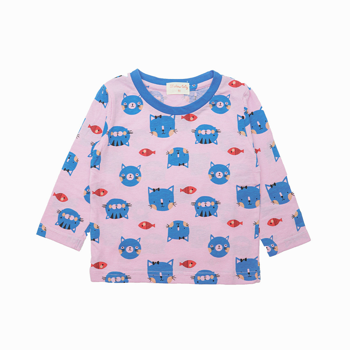 Mellow Keyla the Cat Purple Sleepwear