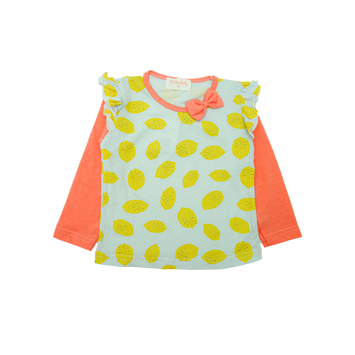 Mellow Baby Peachy Lemon Print Sleepwear