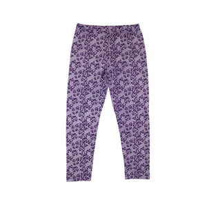 Mellow Kids Purple Floral Legging