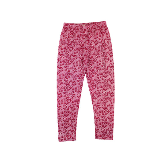 Mellow Kids Red Floral Legging