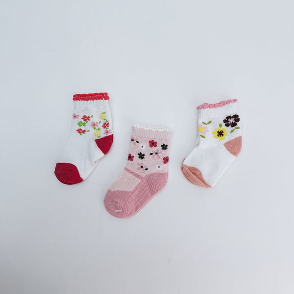 Mellow Baby Girl Assorted Socks (6-12 month)