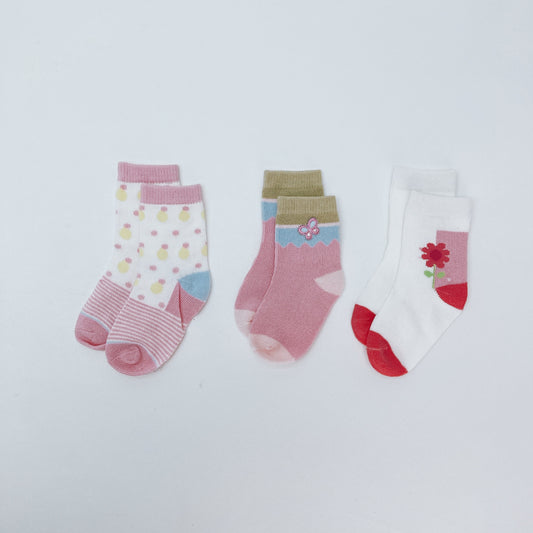 Mellow Baby Girl Assorted Socks(12-24 month)