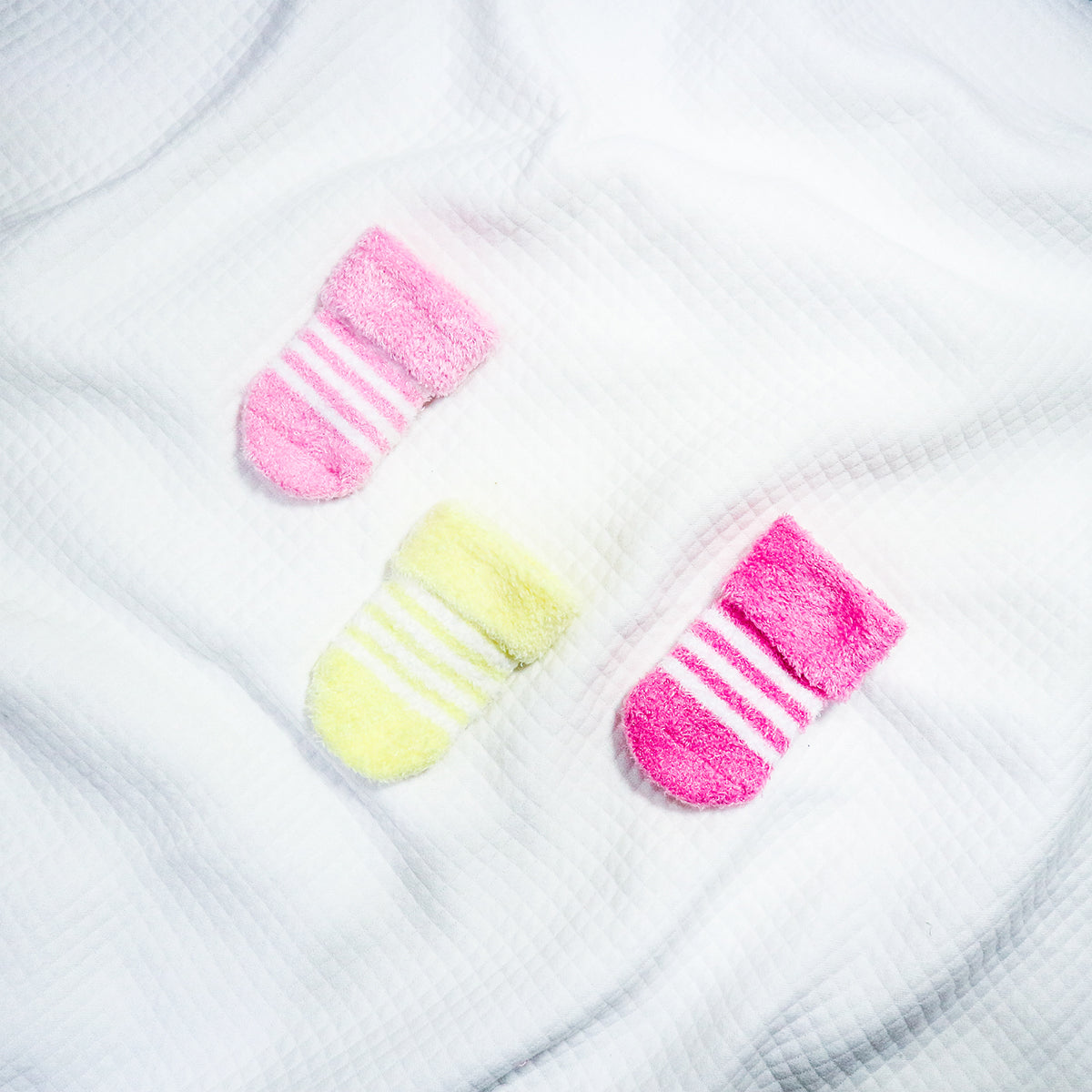 Mellow Cherry Striped Socks