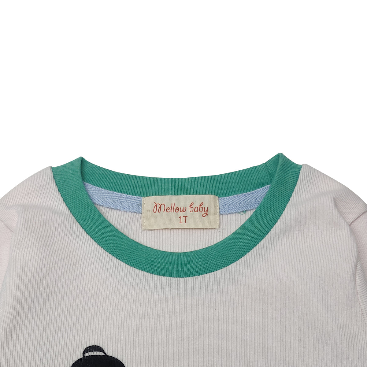 Mellow Baby Ballet Girl Print Sleepwear(Green)