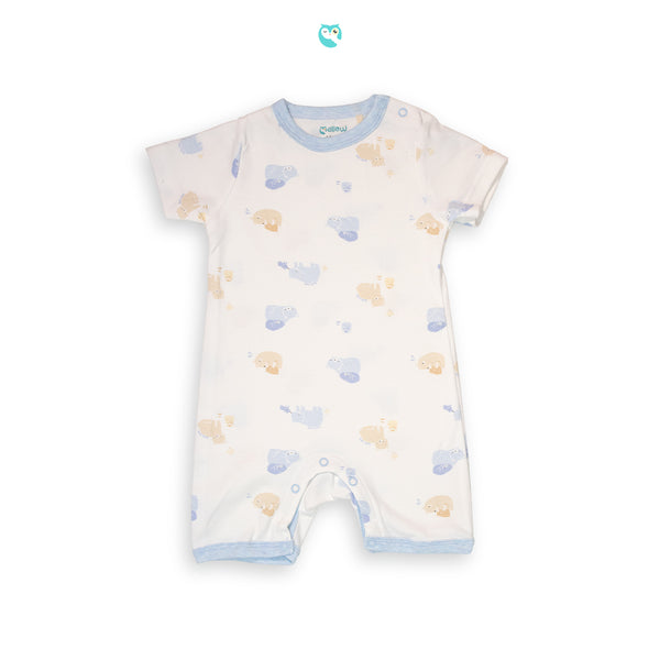 Mellow Bear Bear Romper (square bottom)