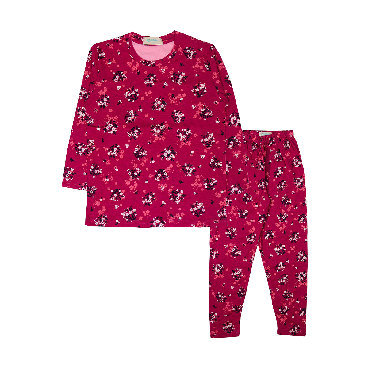 Mellow Burgundy Floral Sleepwear