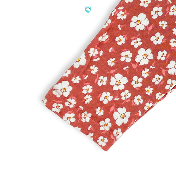 Mellow Red Flower Sleepwear